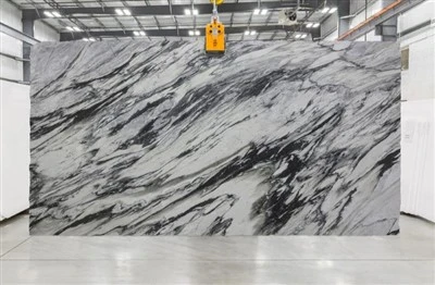 Calacatta Manhattan Marble Slabs Dinding Jubin